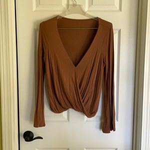 AEO Brown Top